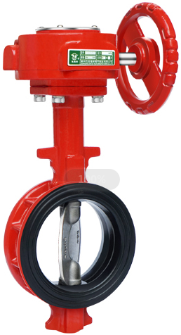 Clamp type rubber butterfly valve Flange type rubber butterfly valve