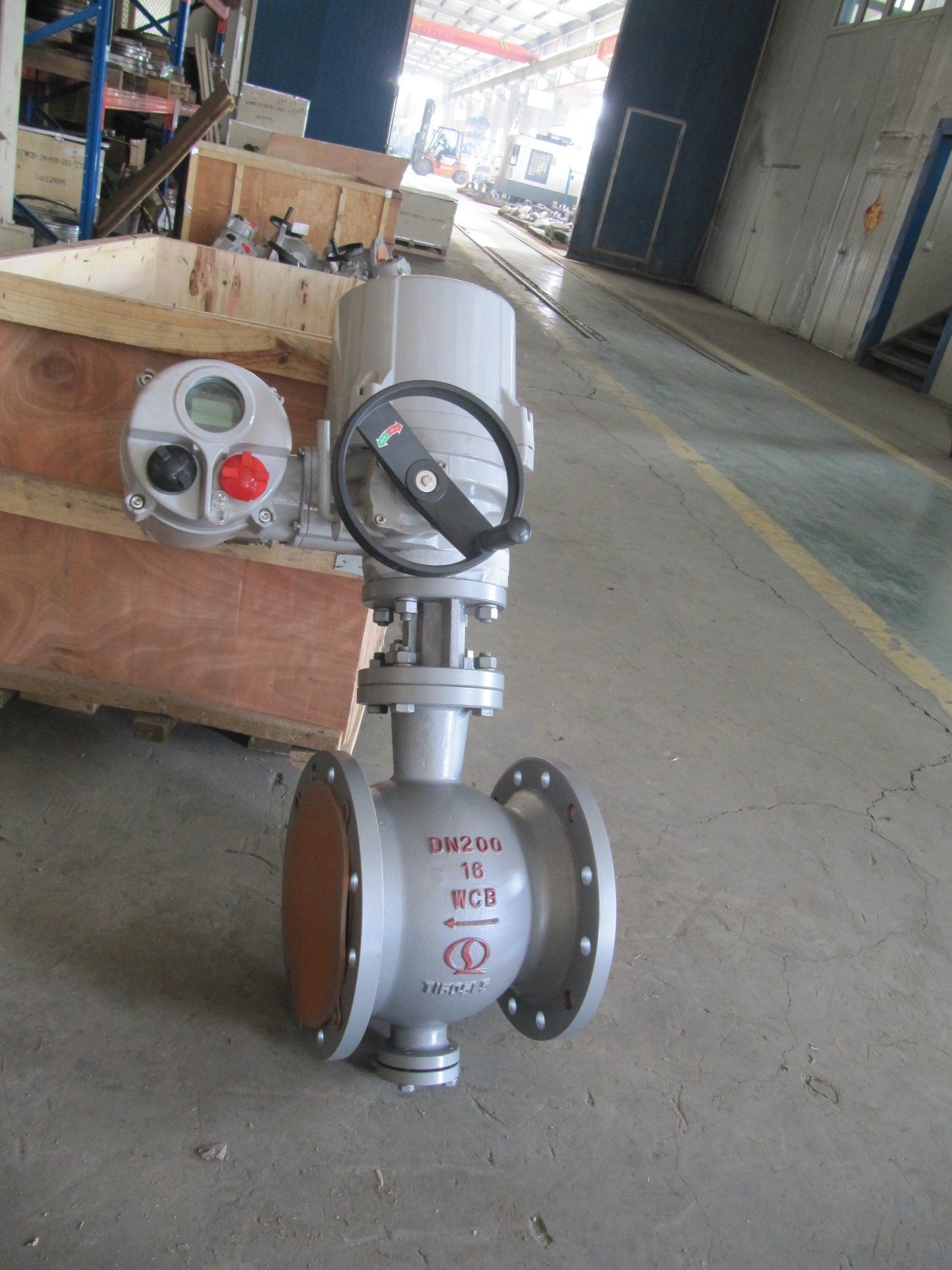 Electric Operated C Type Ball Valve