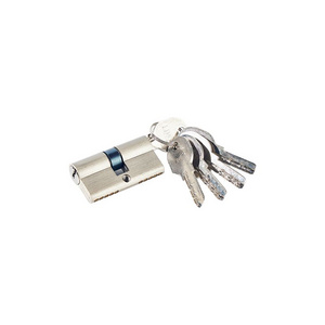 Factory Wholesale Price 70mm Snake Shape Double Open Cylinder Computer Key Door Lock Cylinder