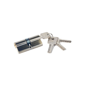 Double Cylinder Profile Brass Mortise Door Lock Cylinder With Keys