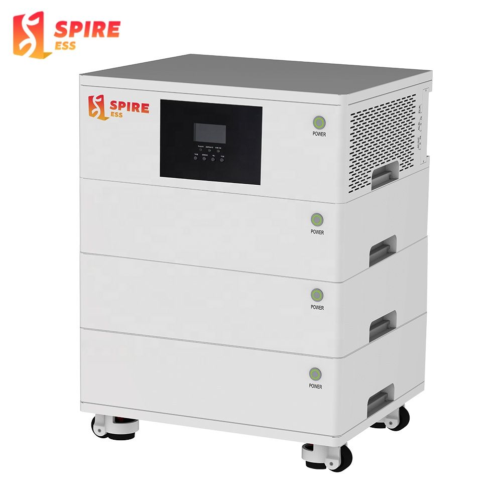 10kwh 120v 230v Single Phase Pure Sine Ac Mppt Lifepo4 Home All-In-One Solar Energy Storage System