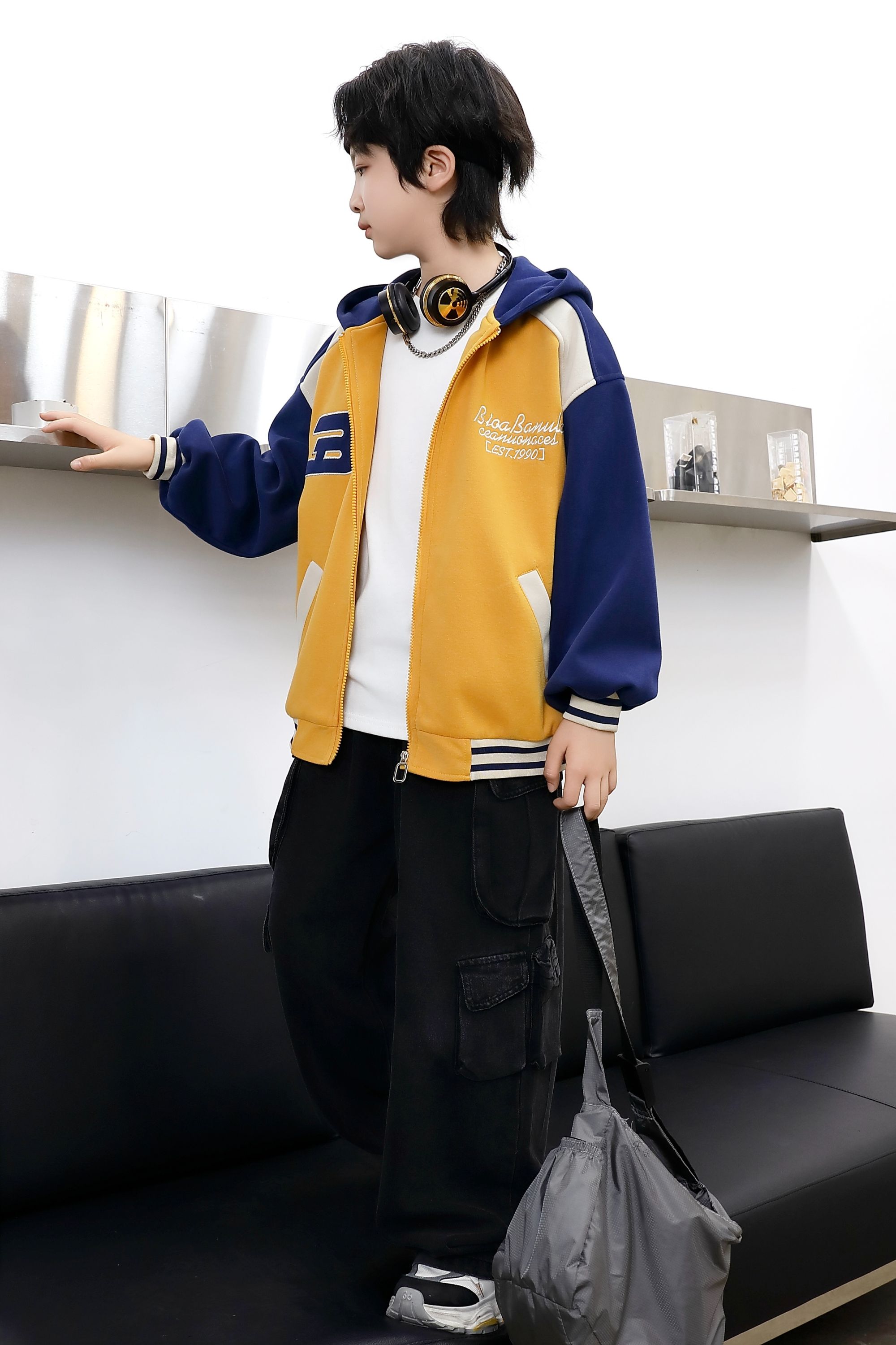 Big boy coat coat casual sports jacket Cool boy jacket 1