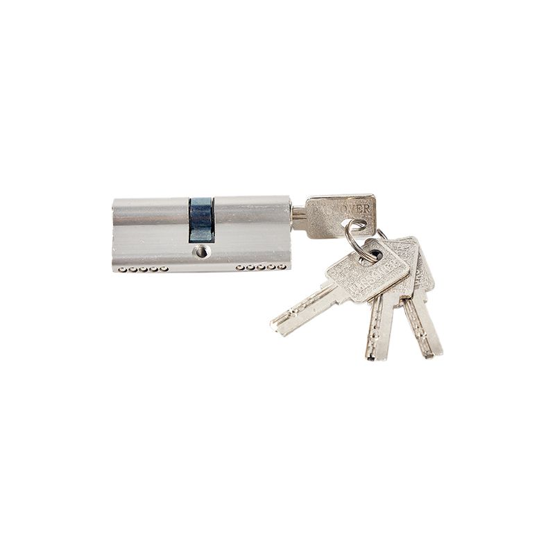 Solid Brass Profile Combination Double Open Door Lock Cylinder With Normal Key Lock Cylinder