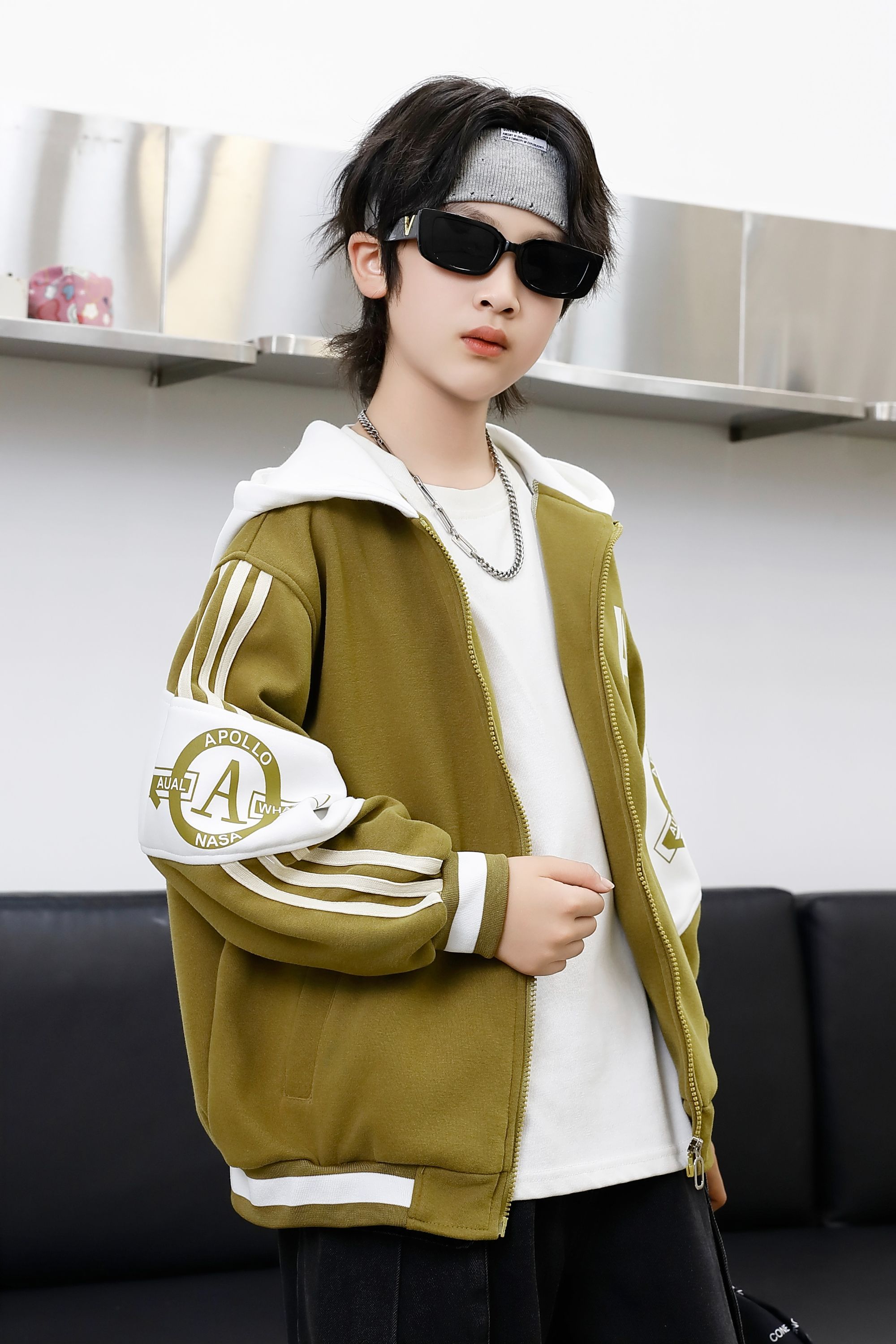 Big boy coat coat casual sports jacket Cool boy jacket 4