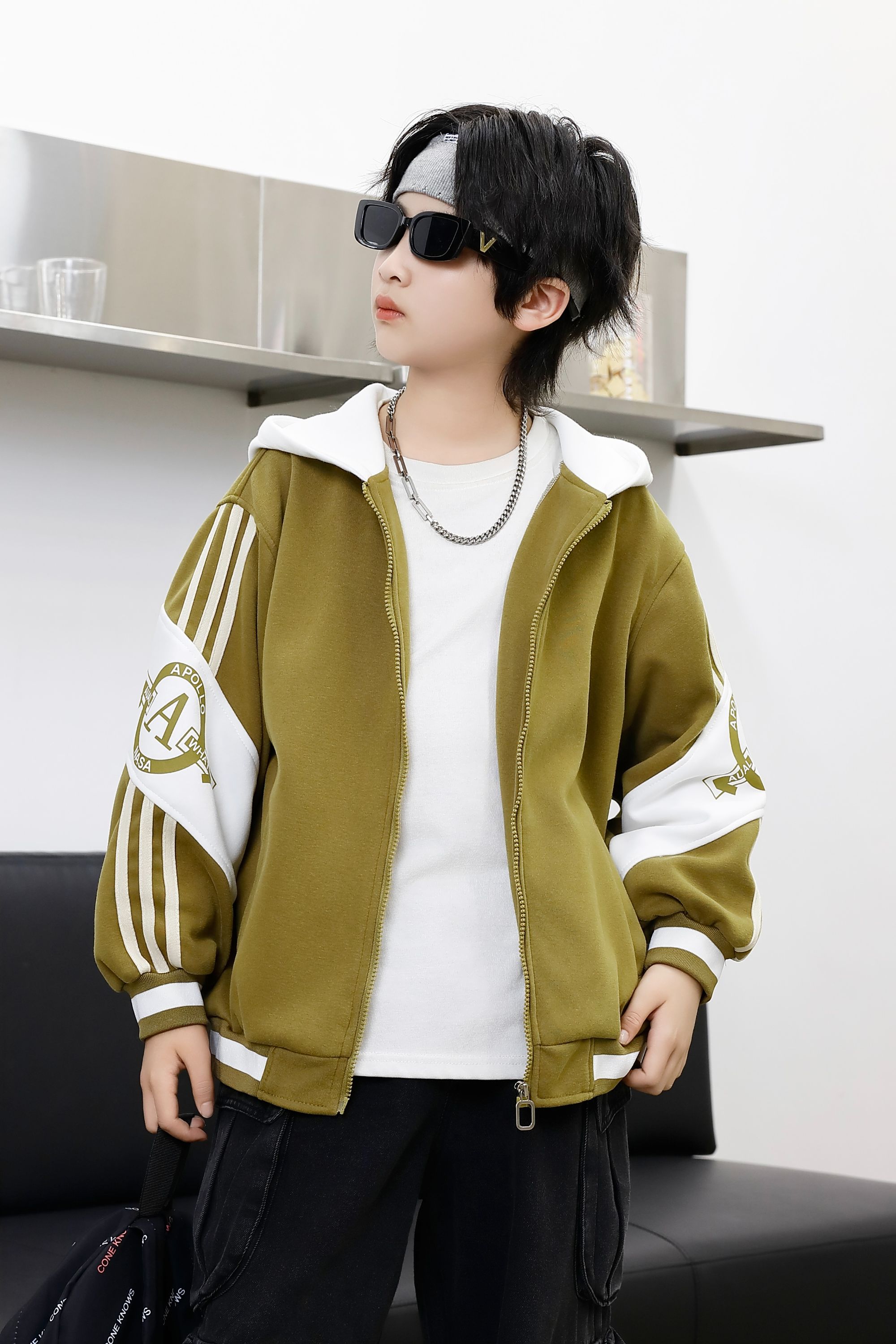 Big boy coat coat casual sports jacket Cool boy jacket 4