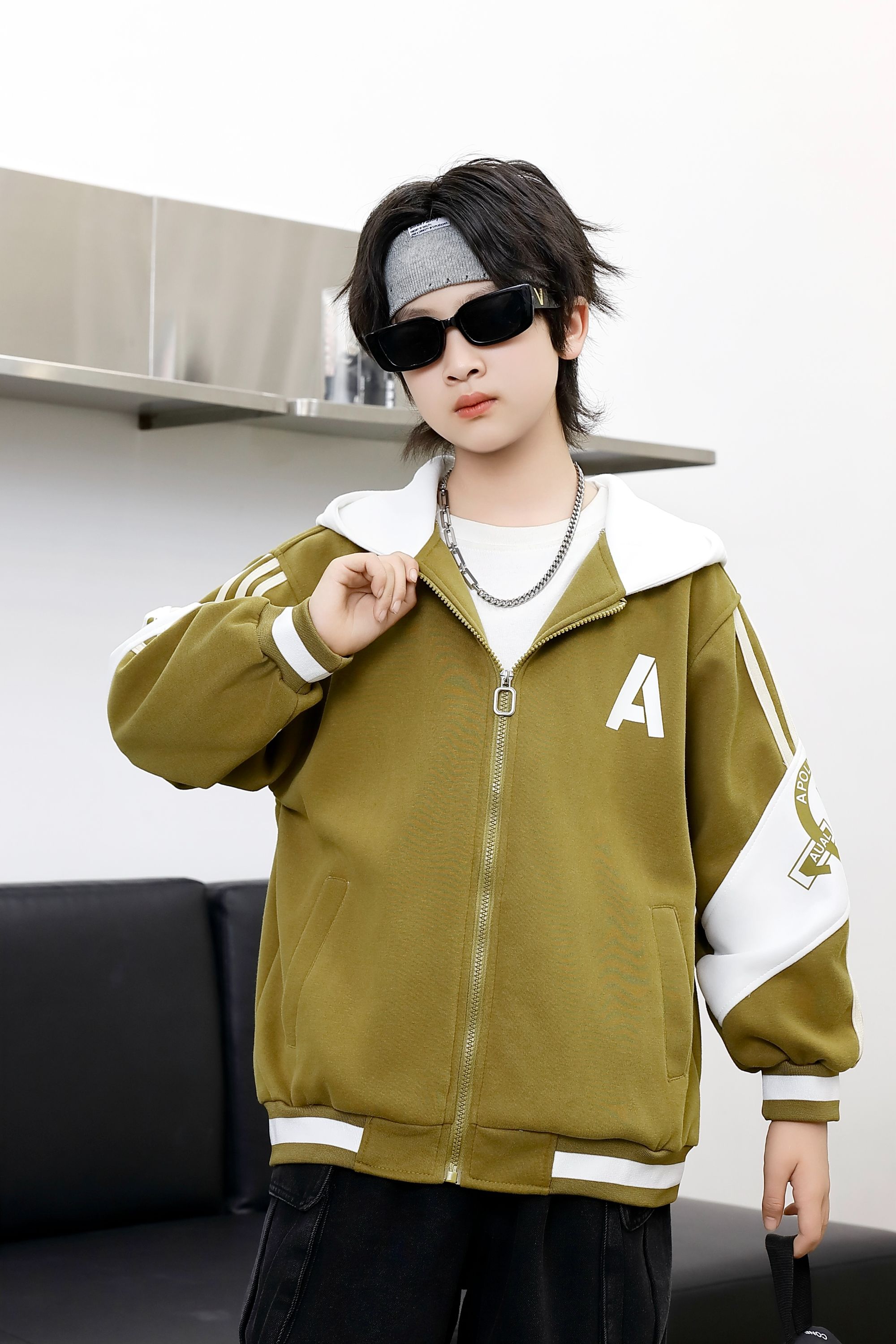 Big boy coat coat casual sports jacket Cool boy jacket 4