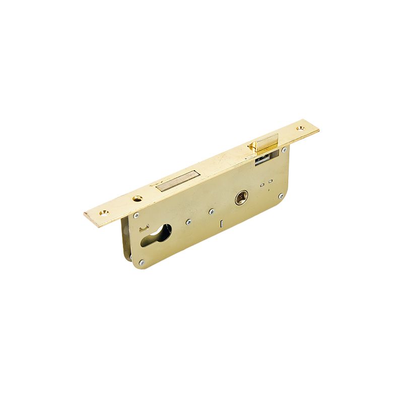 High Standard Mortise Lockset Including Handle Cylinder Lock Body Zinc Alloy Gold Plated Lockbody