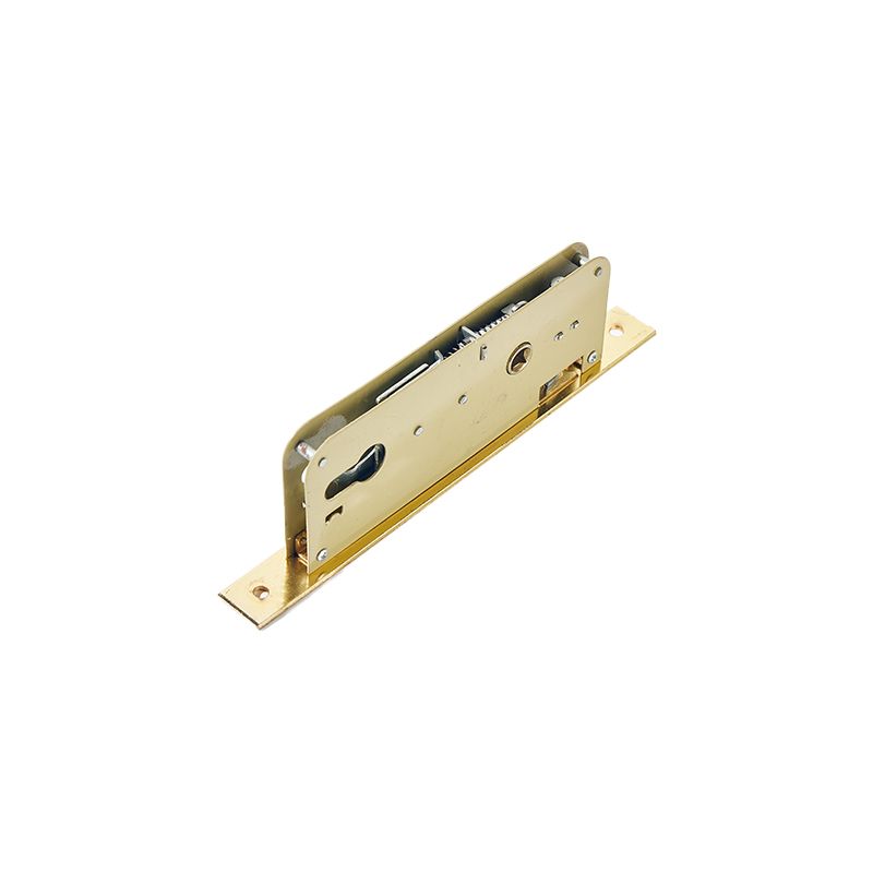 High Standard Mortise Lockset Including Handle Cylinder Lock Body Zinc Alloy Gold Plated Lockbody