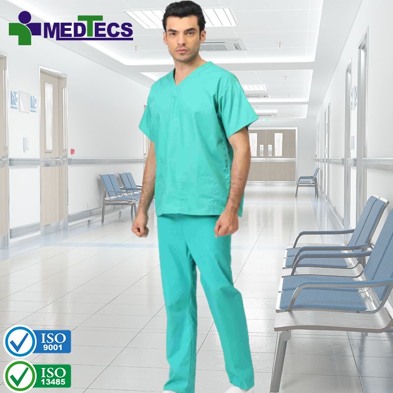 Reversible Female Nursing Uniform Scrubs Uniforms Sets Teal