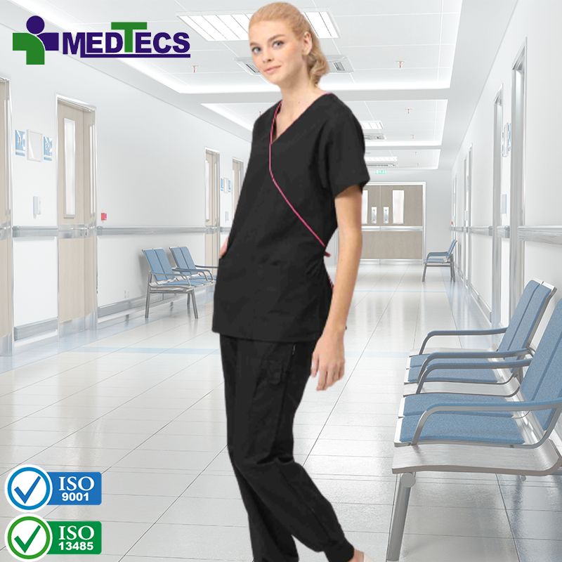 Custom OEM Wholesale High Quality Nurses Uniform Long Sleeve Medical Scrub Uniform