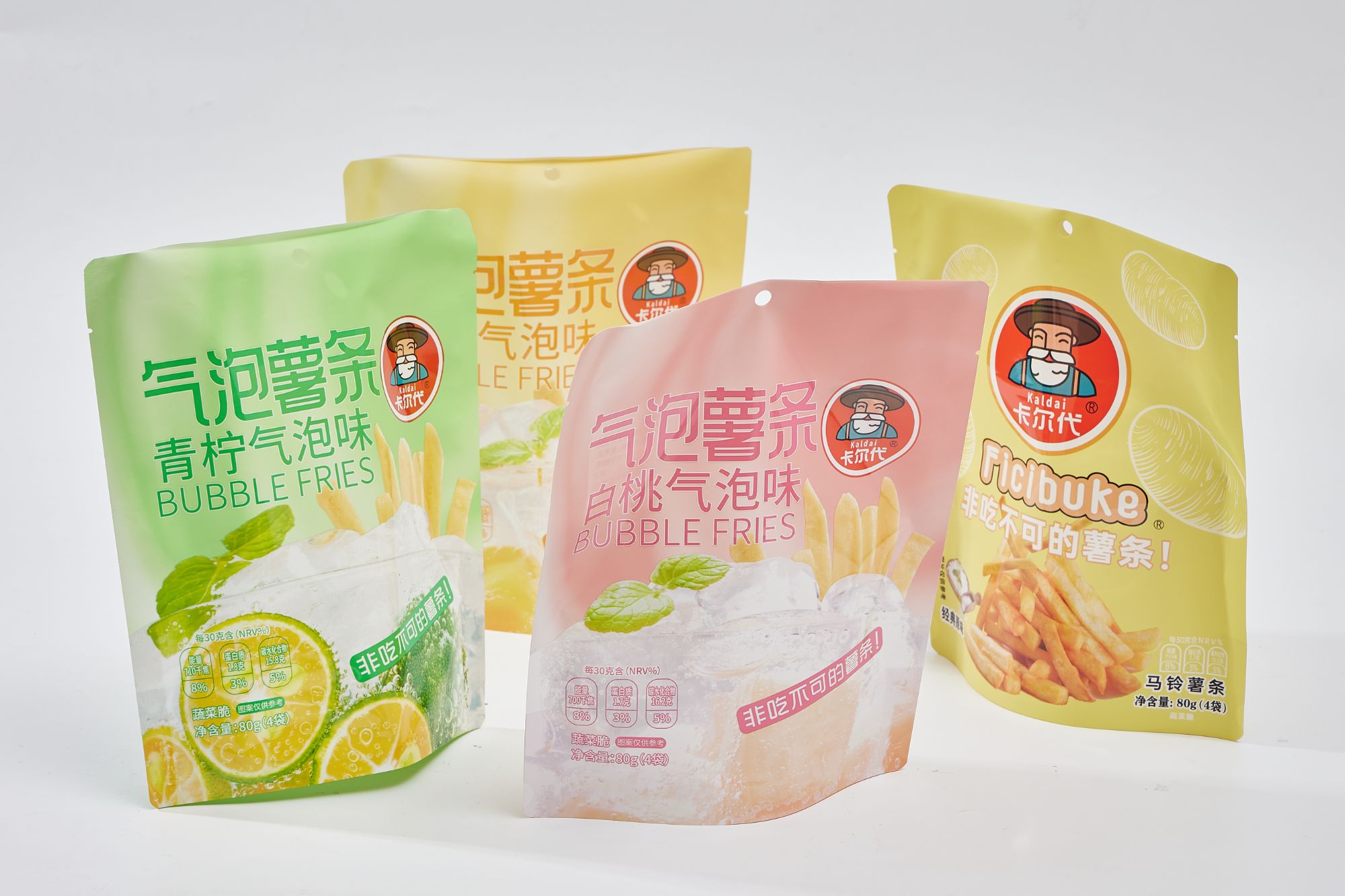 Custom Printed Plastic potato Chips Packaging Bags Heat Seal Stand Up Pouches Snack Pouch Snack Food Bags