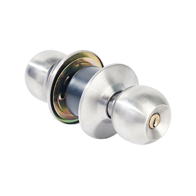 Tubular Door Handle Keyed Entry Door Tubular Knob Cylindrical Door Lock For Safe