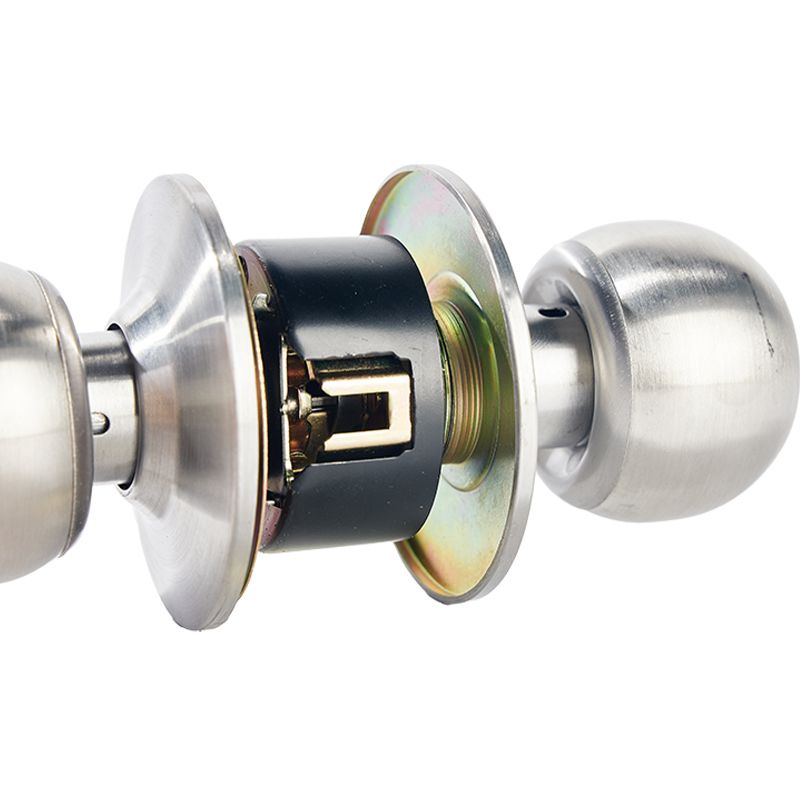 Tubular Door Handle Keyed Entry Door Tubular Knob Cylindrical Door Lock For Safe