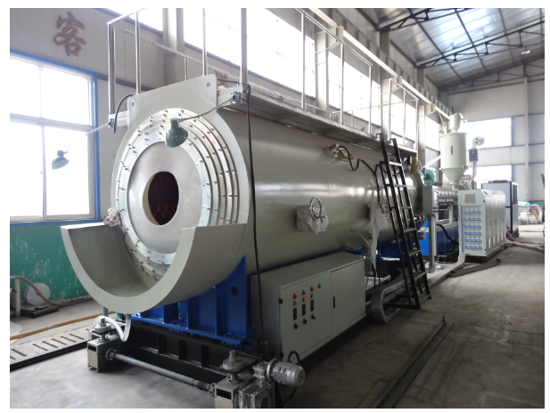 High production efficiency Plastic Pipe Making Machinery High Speed PP-R/PE/HDPE Pipe Production Line Extrusion Line