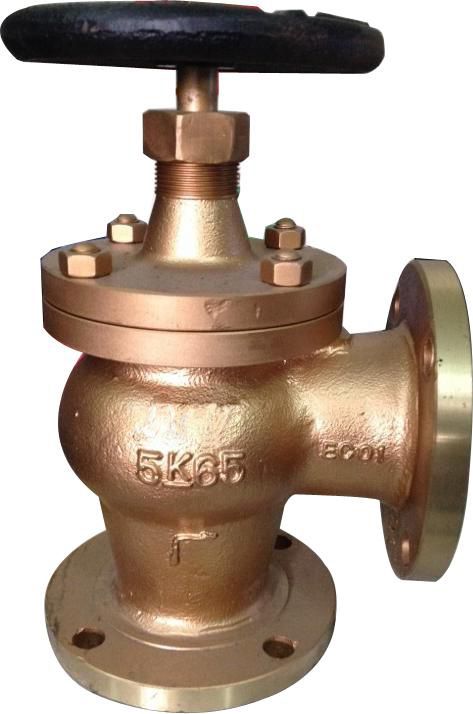 Marine JIS Angle Type Globe Valve