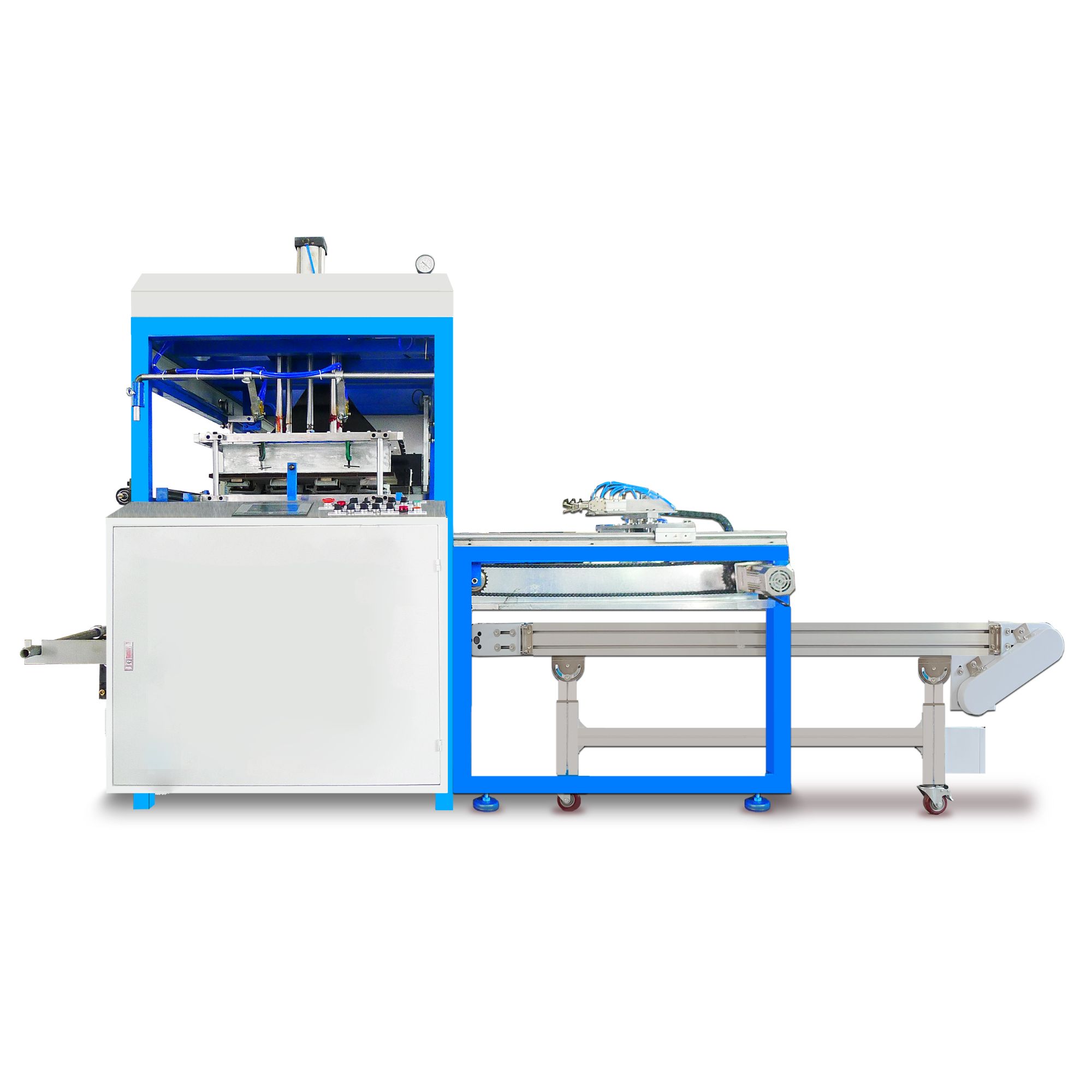 Automatic Plastic Blister Thermoforming Machine Vacuum Forming Package ...