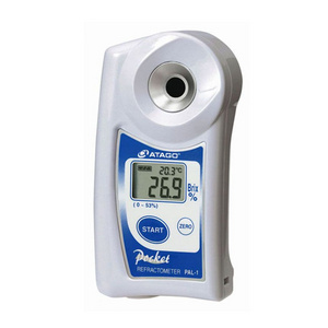 Unite PAL-1 0.0~53.0% Portable Auto Digital brix refractometer or Pocket Refractometer for Juice