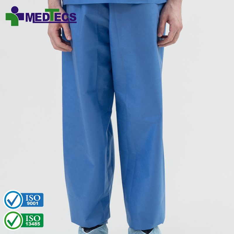 Blue Disposable Scrub Suit Hospital Medical Uniforms Scrubs Workwear