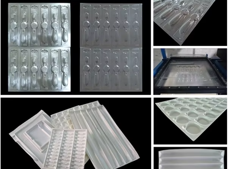 Low cost Semi Automatic Vacuum Forming Thermoforming Machine manual for plastic tray