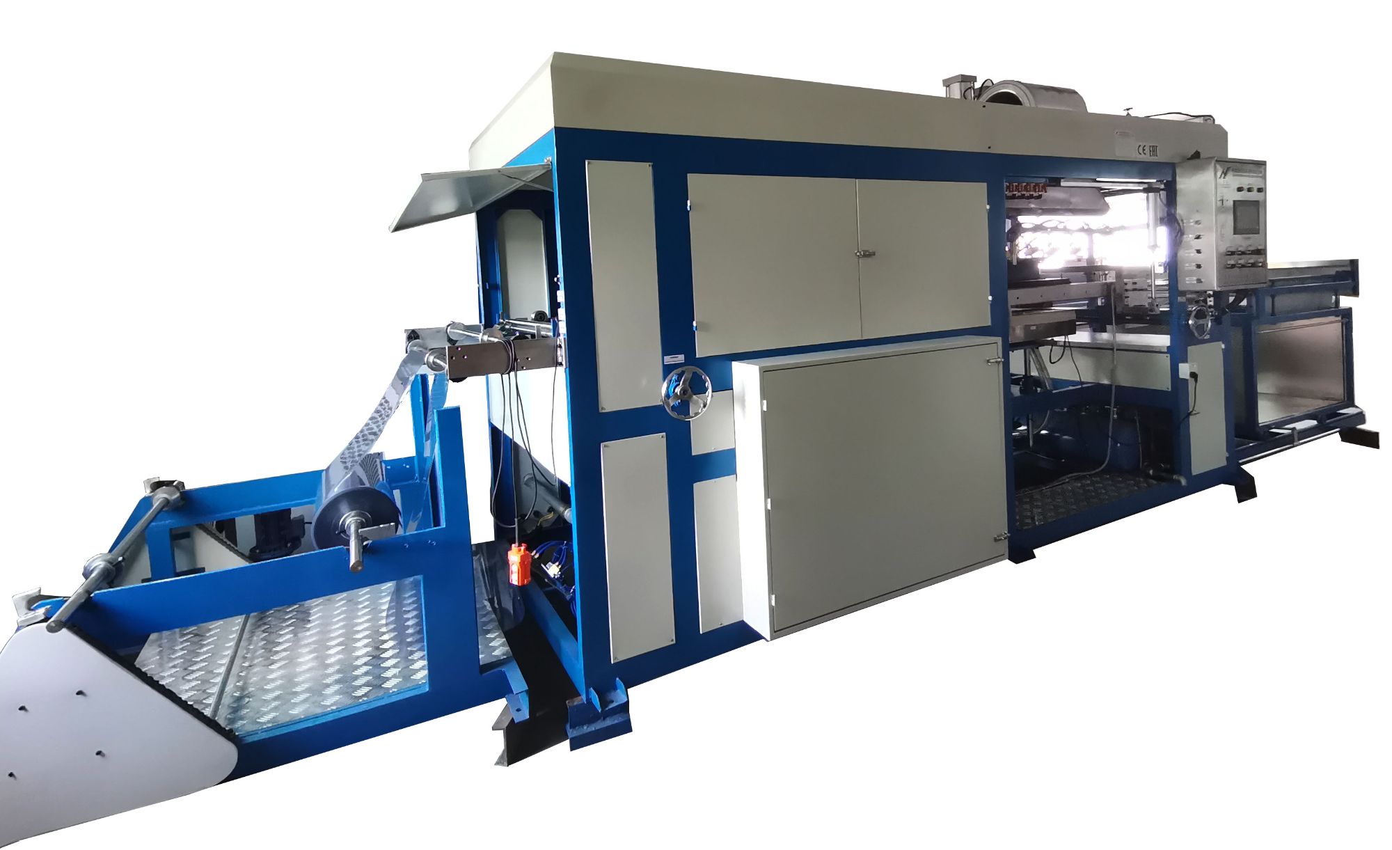 Fully Automated, High-efficiency Plastic Thermoforming, Vacuum Forming/Molding, Food Packaging, and Disposable Plastic Supplies