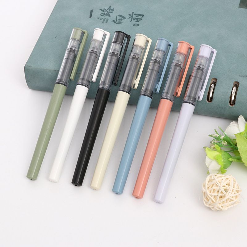 Custom Corporate Metal Plastic Premium Neon Roller Ink Gel Ink Pens Logo Set