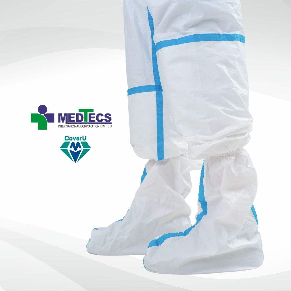 Suits Hazmat-Suit Disposable Type 4 5 6 Coverall Protects Against Biologically Contaminated Particles