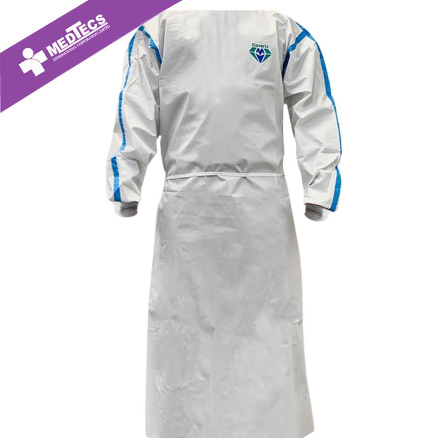 PPE Waterproof Disposable SMS Isolation Gown Grown Isolation Suits Medical