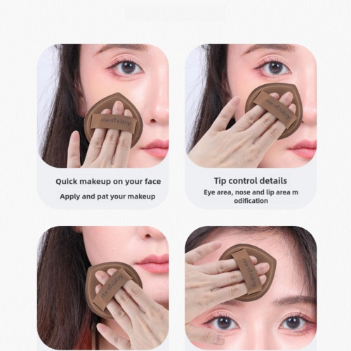 Beauty Tool Customized Triangle Cosmetic Powder Puff Soft Makeup Puff
