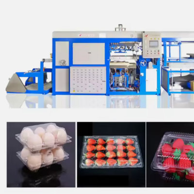 Vacuum Forming Package Pack Machine Mini Disposable Fast Food Container Making Machine for Plastic