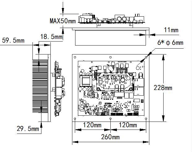 SSPM50B-380A/B Press drive controller (VSP speed regulation)