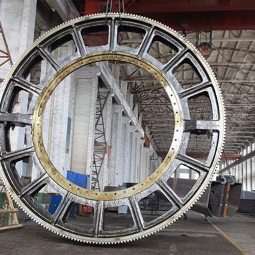 API Custom Girth Gear Rotary Kiln Parts Large size Ring gear for rotary kiln 35crmo