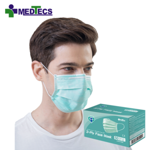 Taiwan Medtecs Supplies Grade Pink Medical Mask