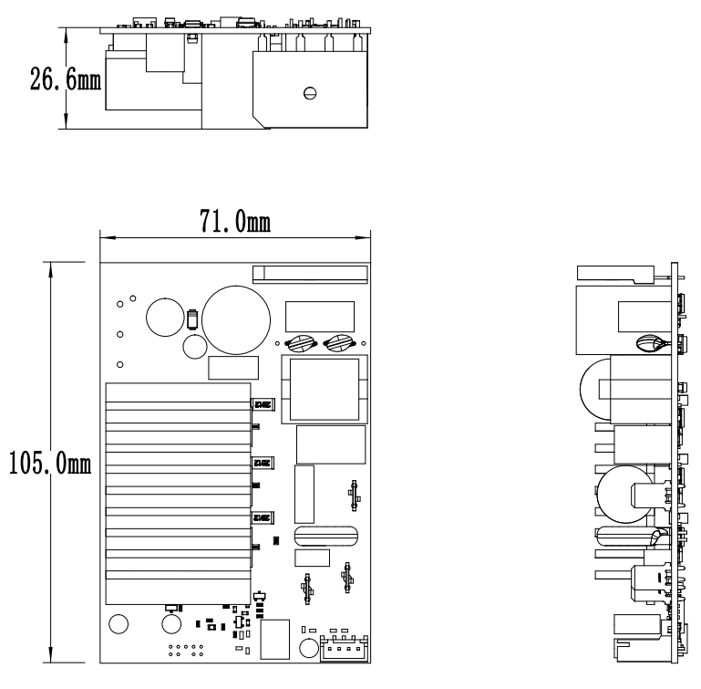 Food processor driver --Multiple display code