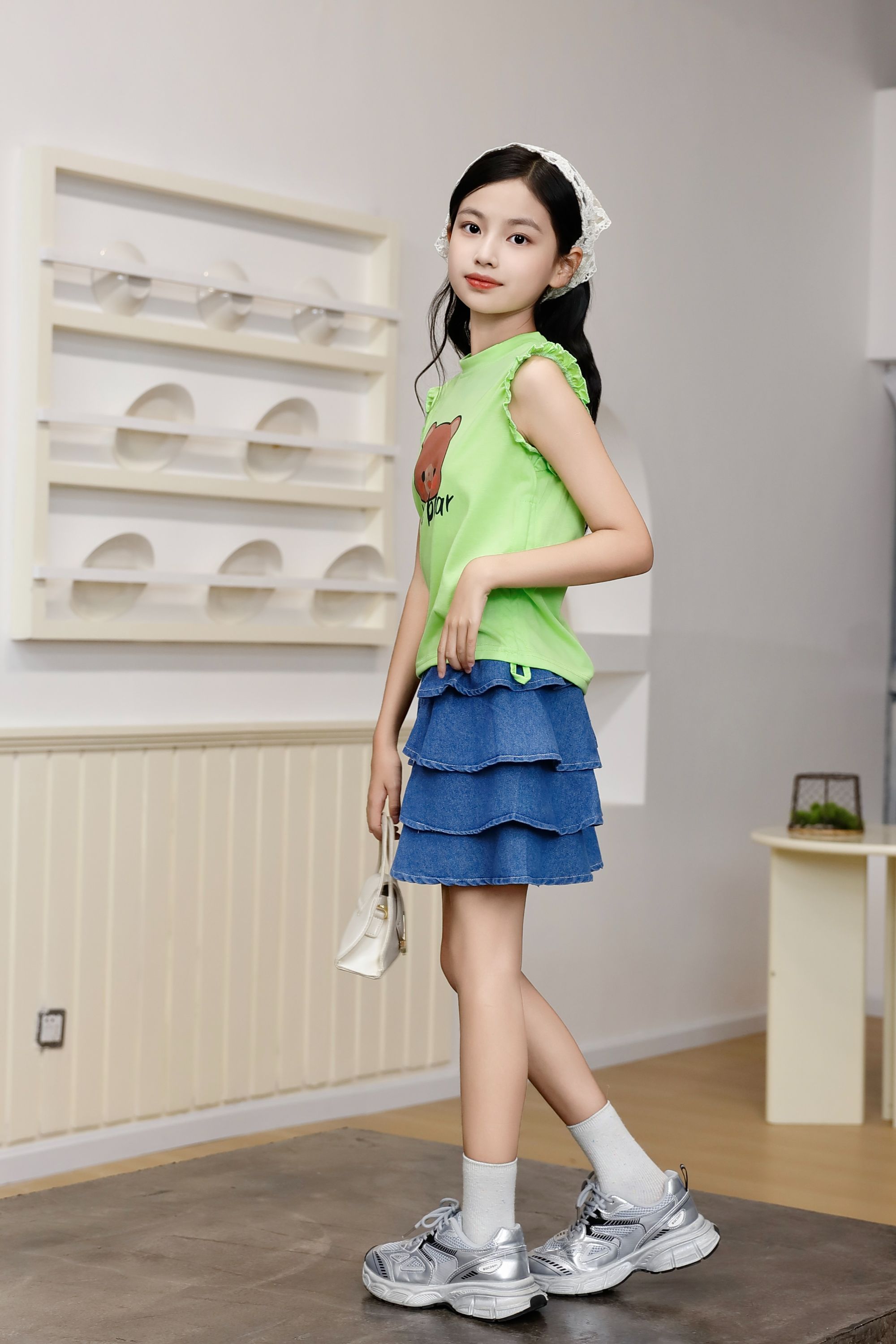 Children's Clothing New Fashion Summer Girl Kids Clothing Set 2