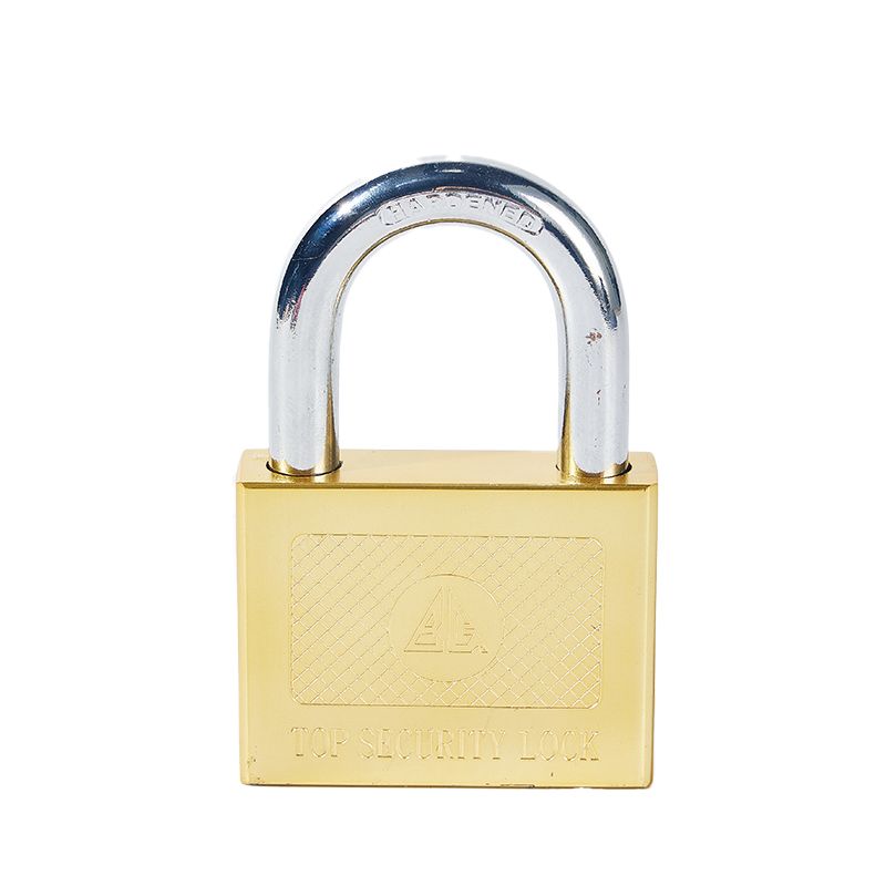 Wholesale Cheap Golden Iron Brass Padlocks With Keyed Alike Keys Master Key