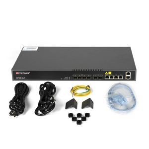 Factory Price FTTH Equipment Optical Line Terminal GPON EPON OLT with Dual Power Supply