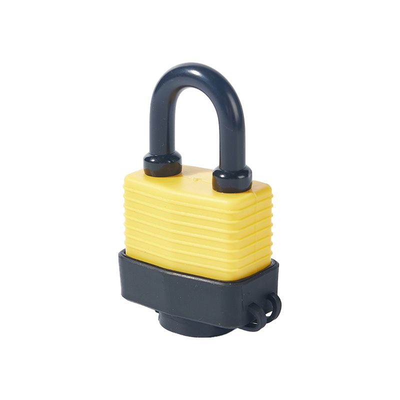 Heavy Duty Laminated Steel Waterproof Laminated Safety Dustproof Padlock With Plastic Cover