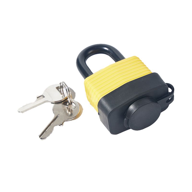 Heavy Duty Laminated Steel Waterproof Laminated Safety Dustproof Padlock With Plastic Cover