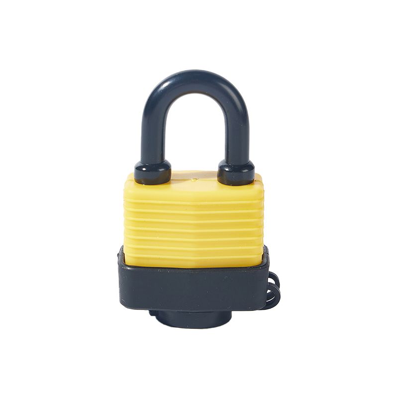 Heavy Duty Laminated Steel Waterproof Laminated Safety Dustproof Padlock With Plastic Cover