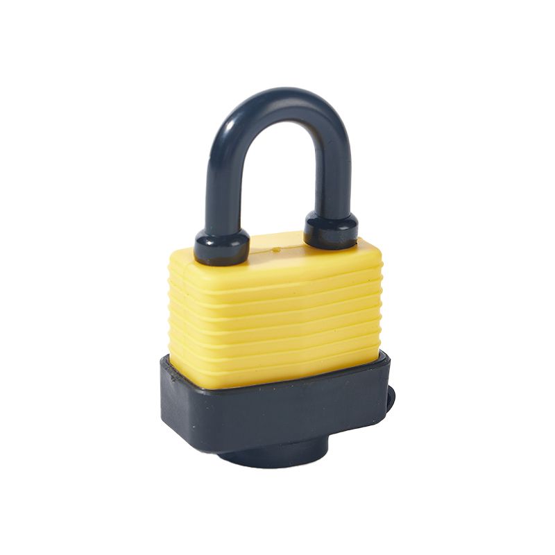 Heavy Duty Laminated Steel Waterproof Laminated Safety Dustproof Padlock With Plastic Cover