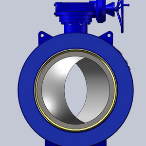 Full Bore Worm Operated Fully Welded Ball Valve