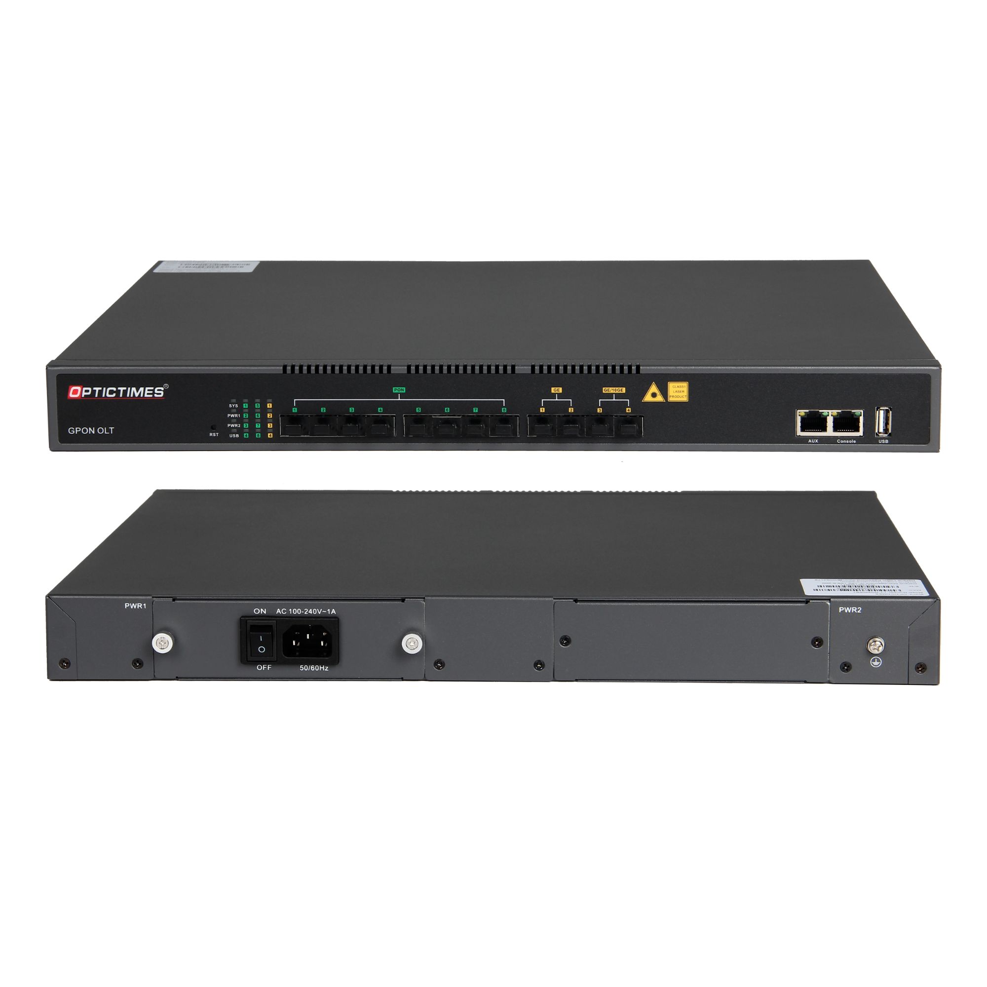 High Speed Factory Price LT-RE8608 Model FTTH Equipment Optical Line Terminal GPON EPON OLT with Dual Power Supply