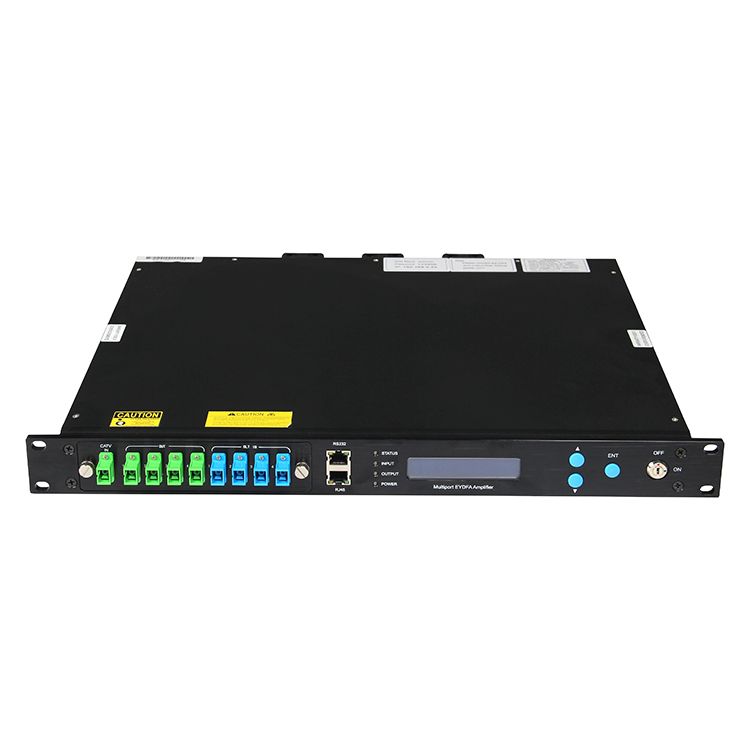 Factory Price FTTH Gpon CATV Erbium Doped 1550nm EDFA Amplifier Multi Ports With WDM