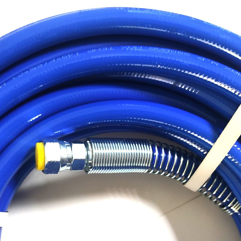 Customizable blue 3/8 inch 15 meters 7250psi High Pressure Air Hose For Airless Painting Machine 240797