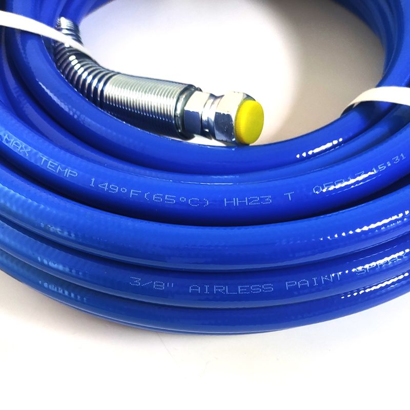 Customizable blue 3/8 inch 15 meters 7250psi High Pressure Air Hose For Airless Painting Machine 240797