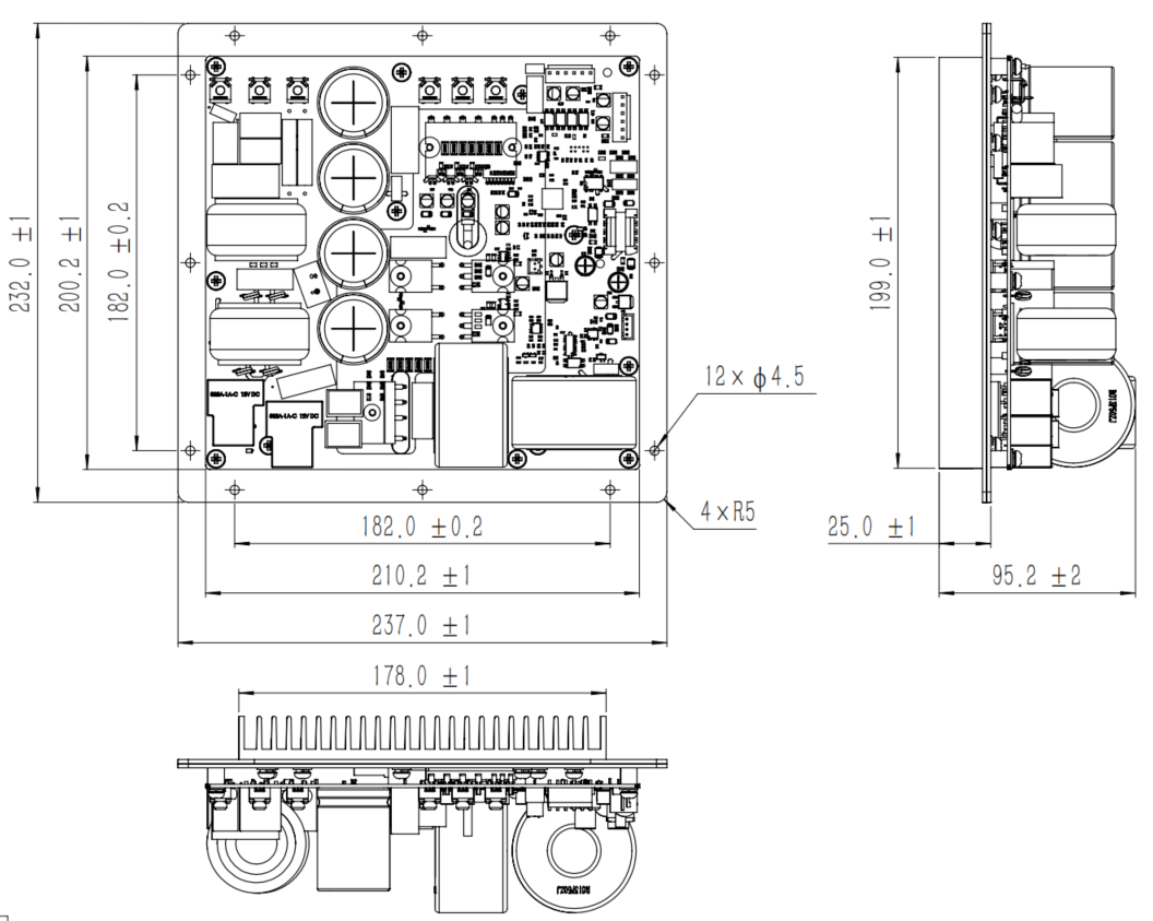 SPB D26040AA1 driver board Industrial variable frequency controller