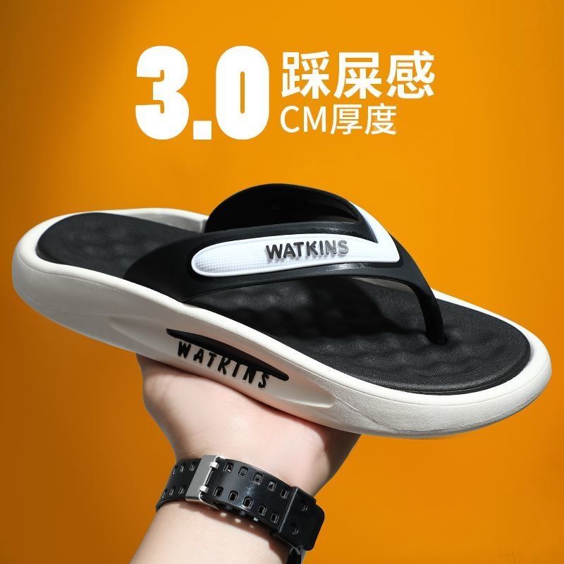 High quality fashion men slippers flip flops outdoor soft platform soles men Sandals slippers flip flops