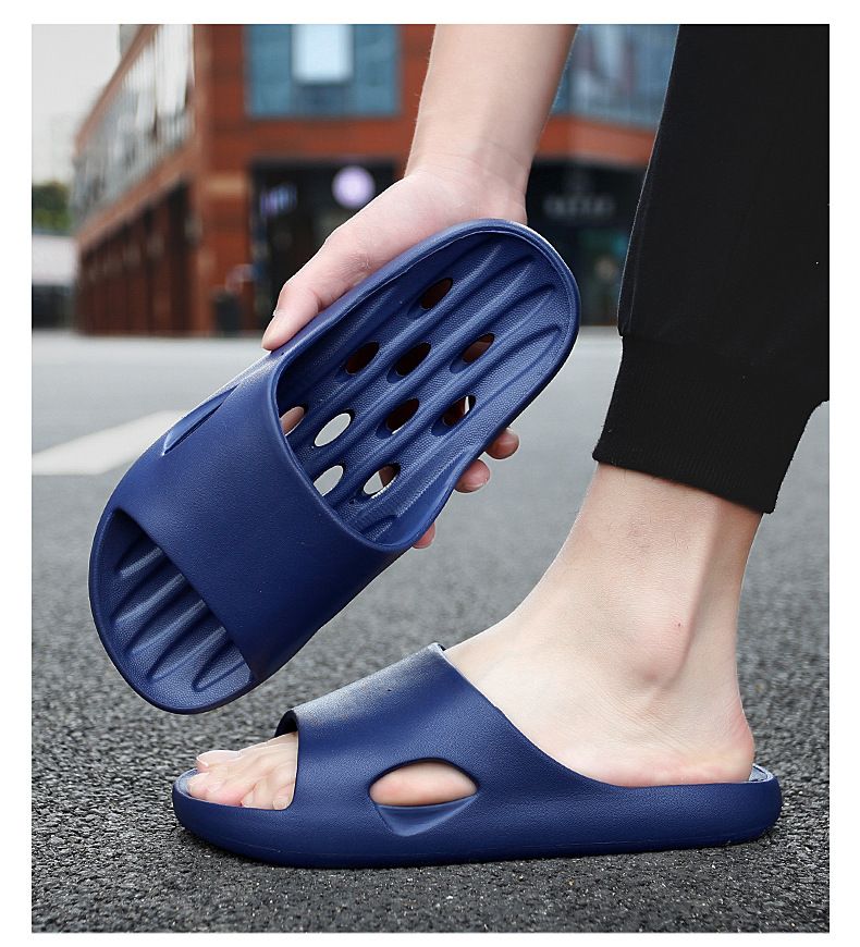 New Arrival Bathroom Shower Shoes Non Slip Quick-Drying Slippers Beach Pool Slides Sandals with Drain Holes