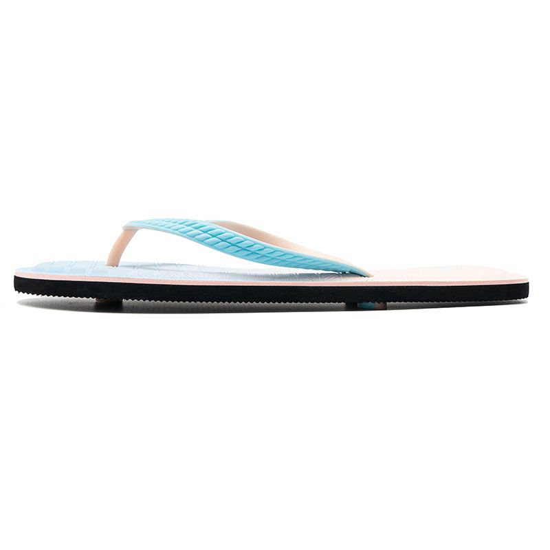 2024 new fashion gradient women flip flops custom eva flip flop outdoor chanclas