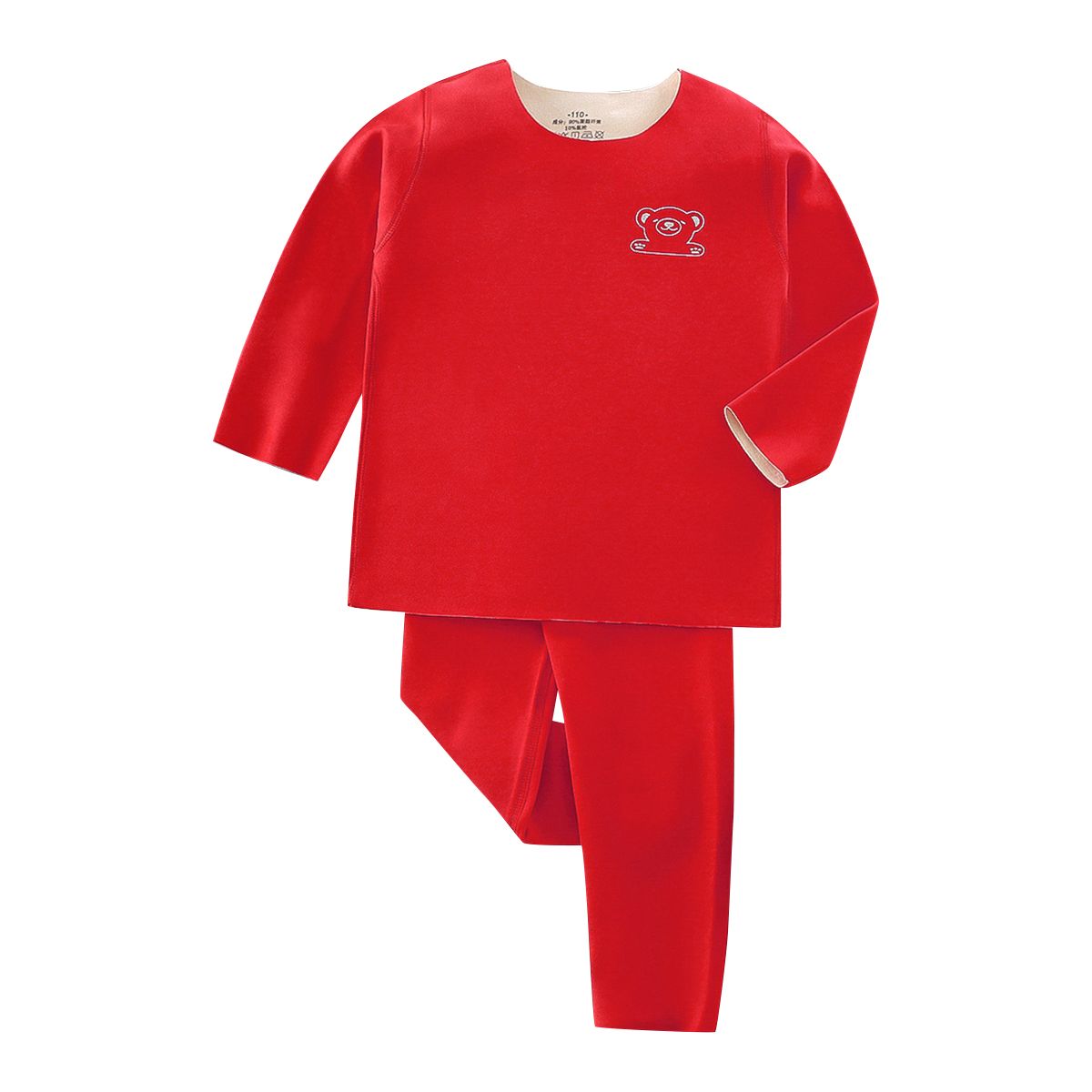 Wholesale price children Solid color loungewear long sleeve Sleepwear kids cartoon housew boys and girls underwear winter pajama